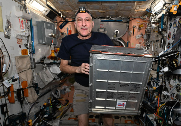Aviation Academy students' out of this world work supplies International Space Station