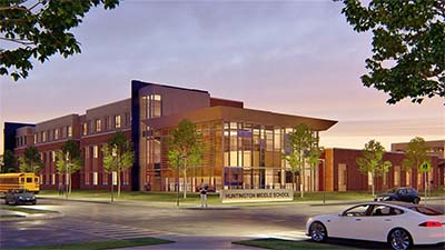 Huntington Middle School (Image: Quinn Evans)