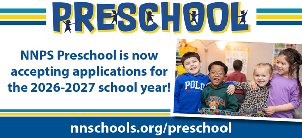 Register for Preschool at NNPS