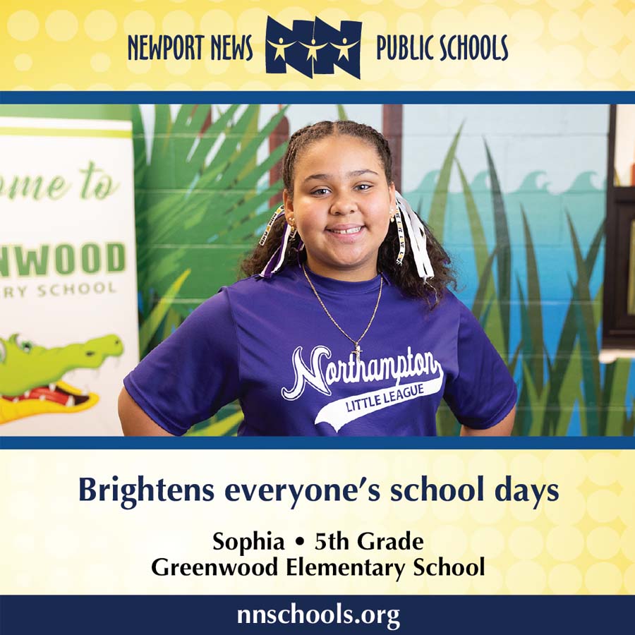 Greenwood Elementary School 5th Grader Sophia Blackman